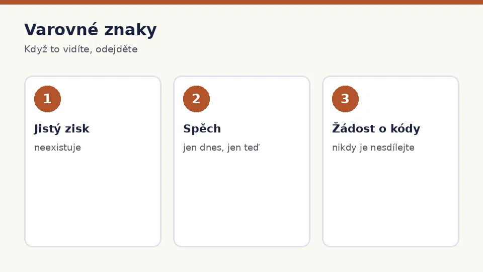 Varovné znaky