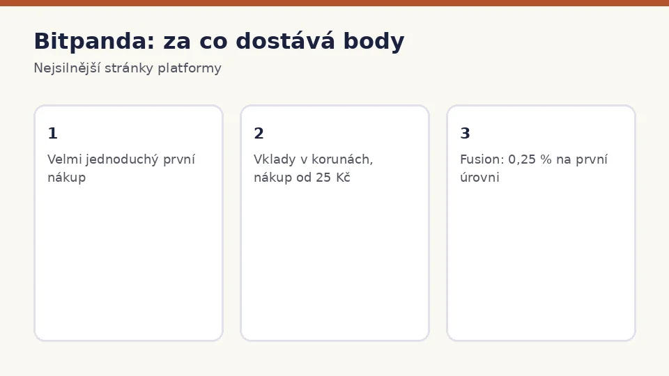 Bitpanda: tři největší přednosti platformy